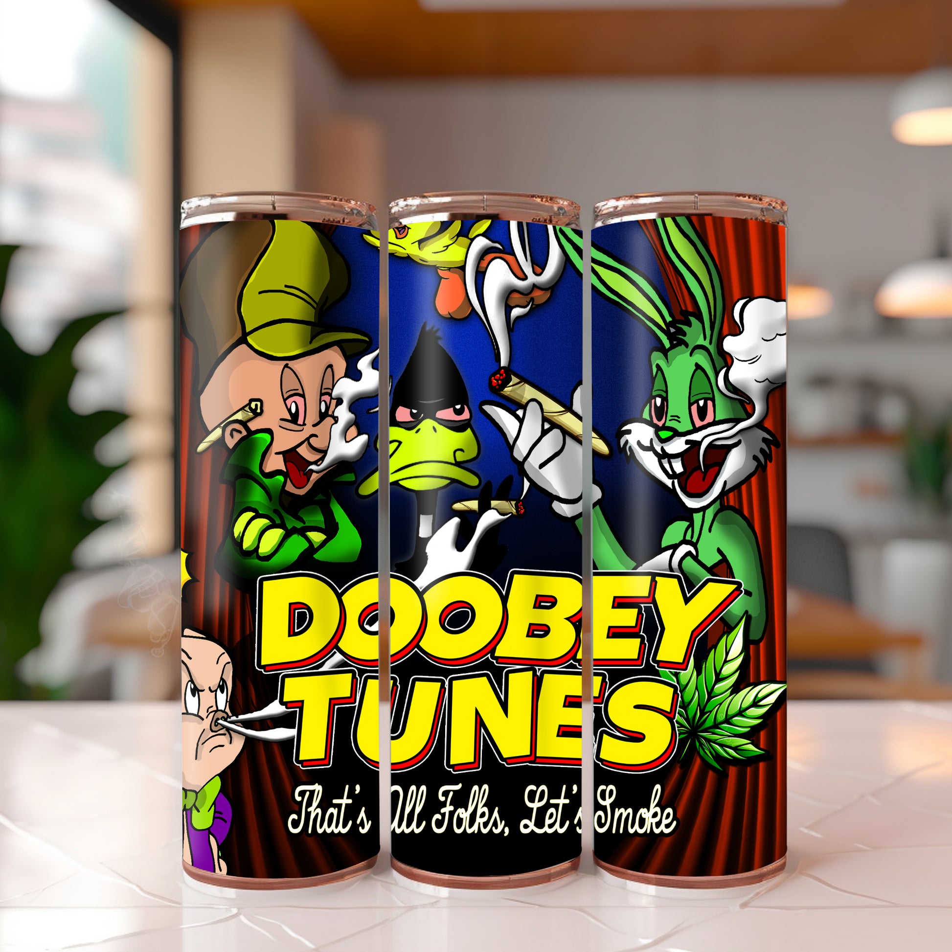Dooby Tunes Tumbler