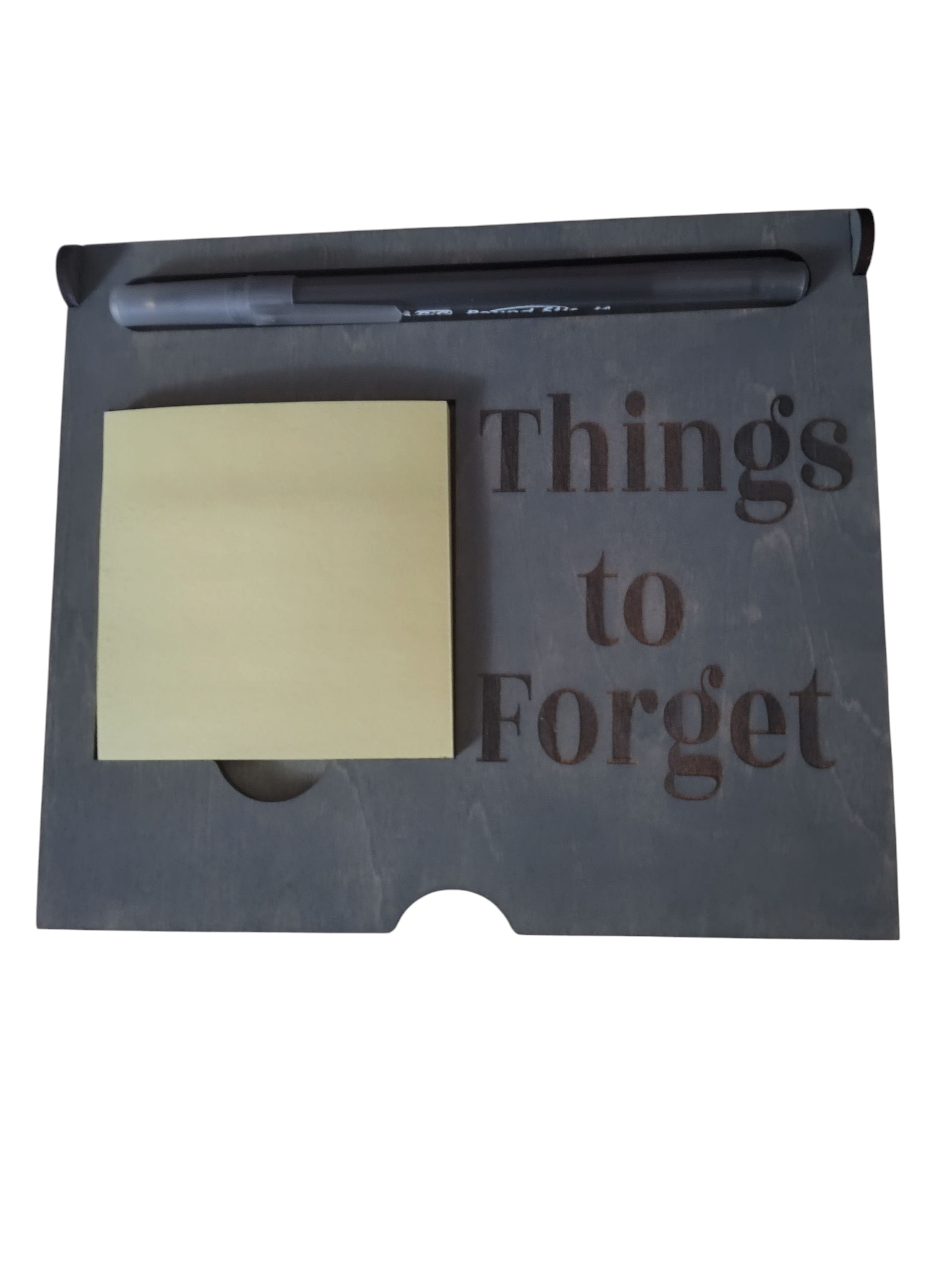 Post It Note Storage Holder