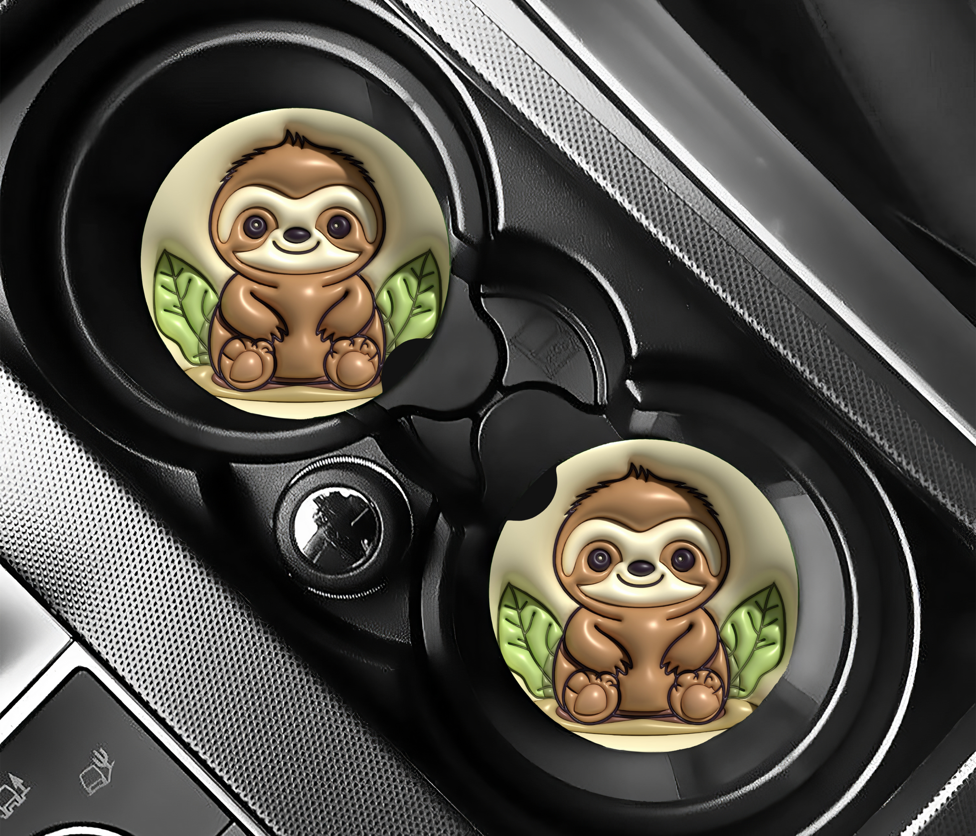 Sloth Car Coasters