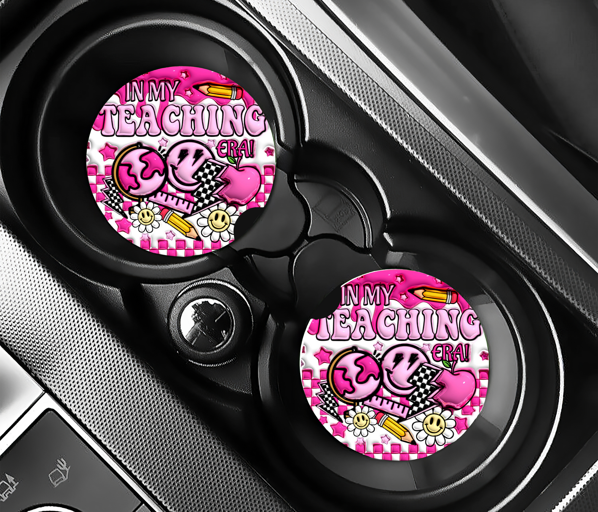 Teaching Era Car Coasters