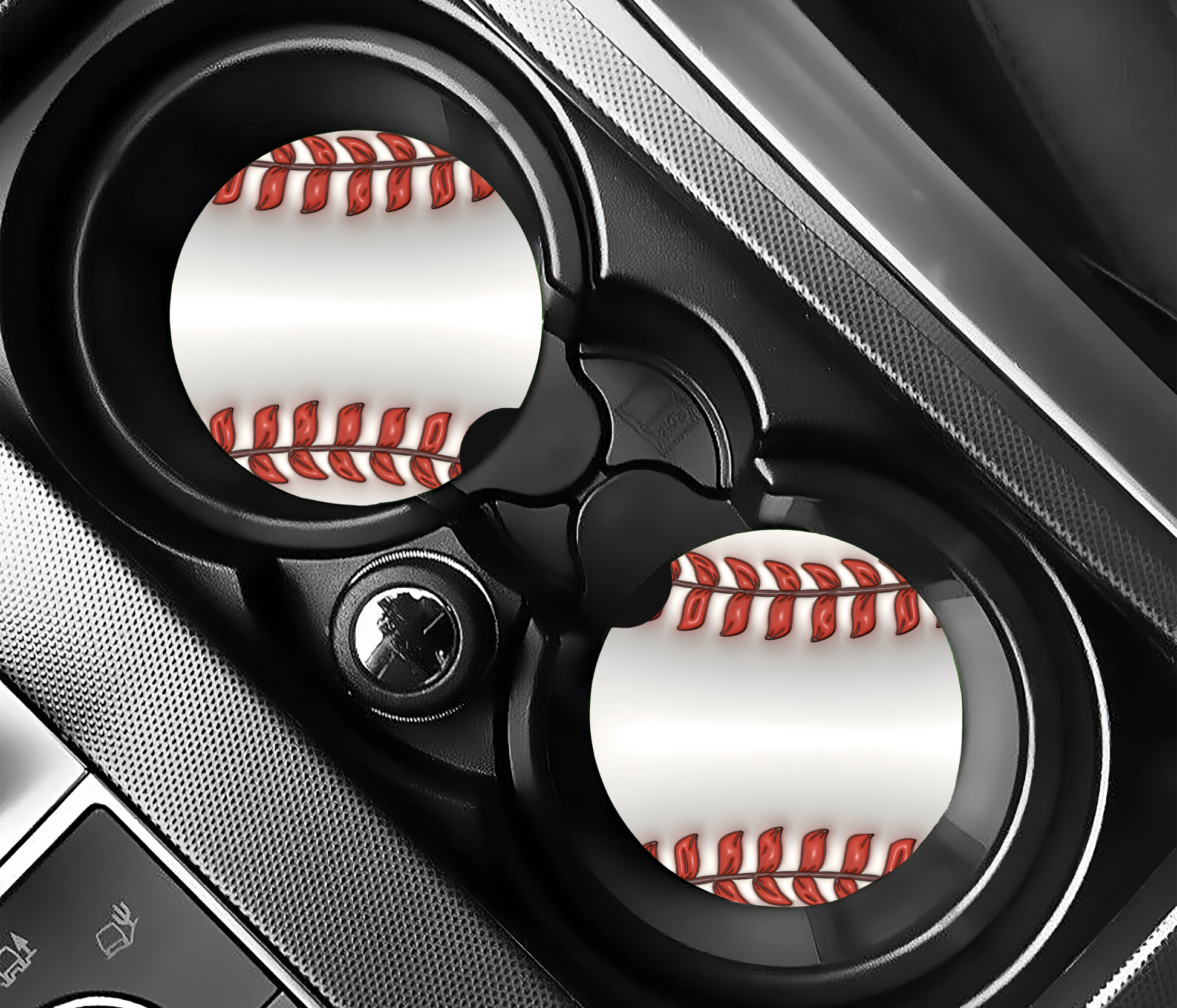 Baseball Car Coasters