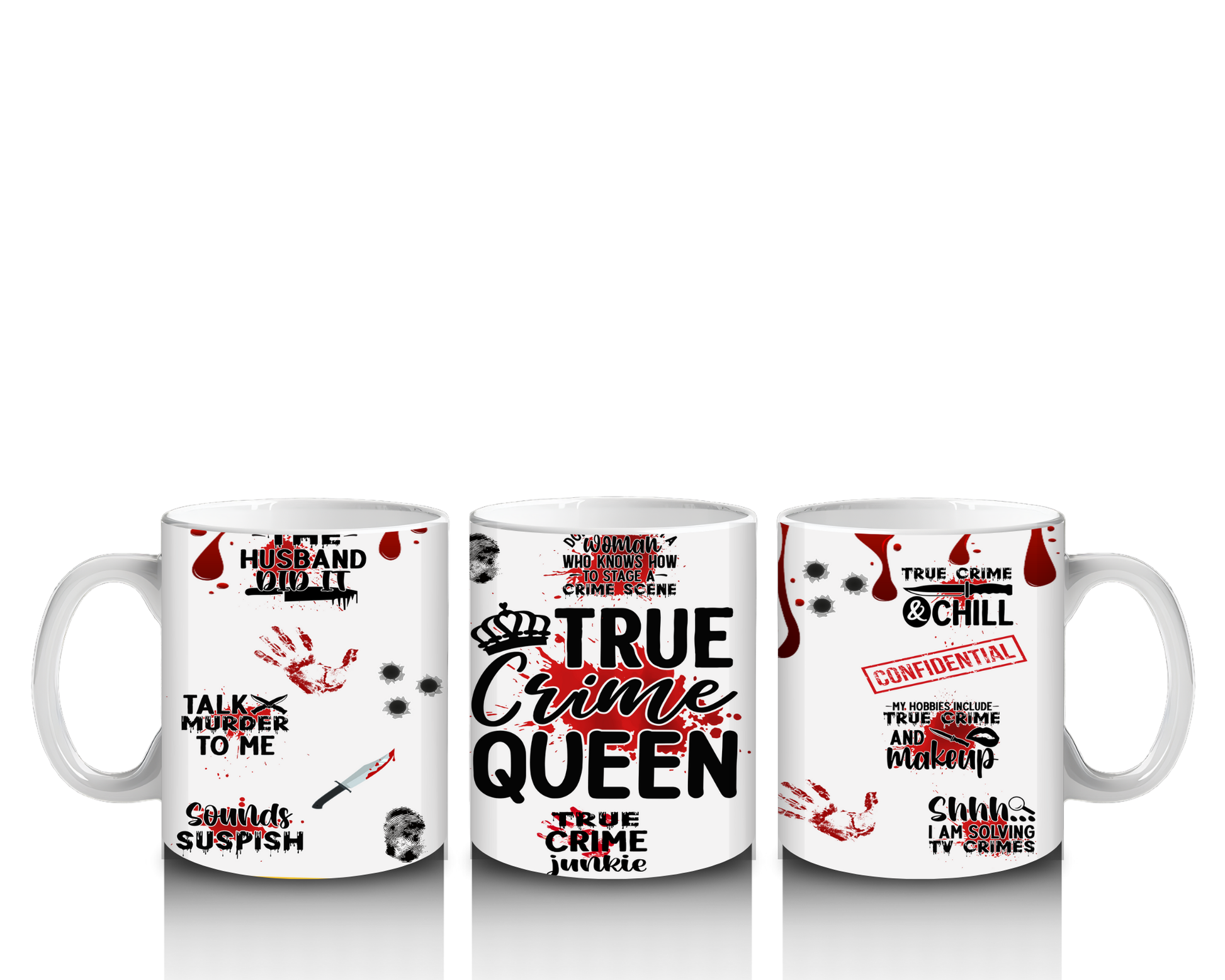 True Crime Queen Mug