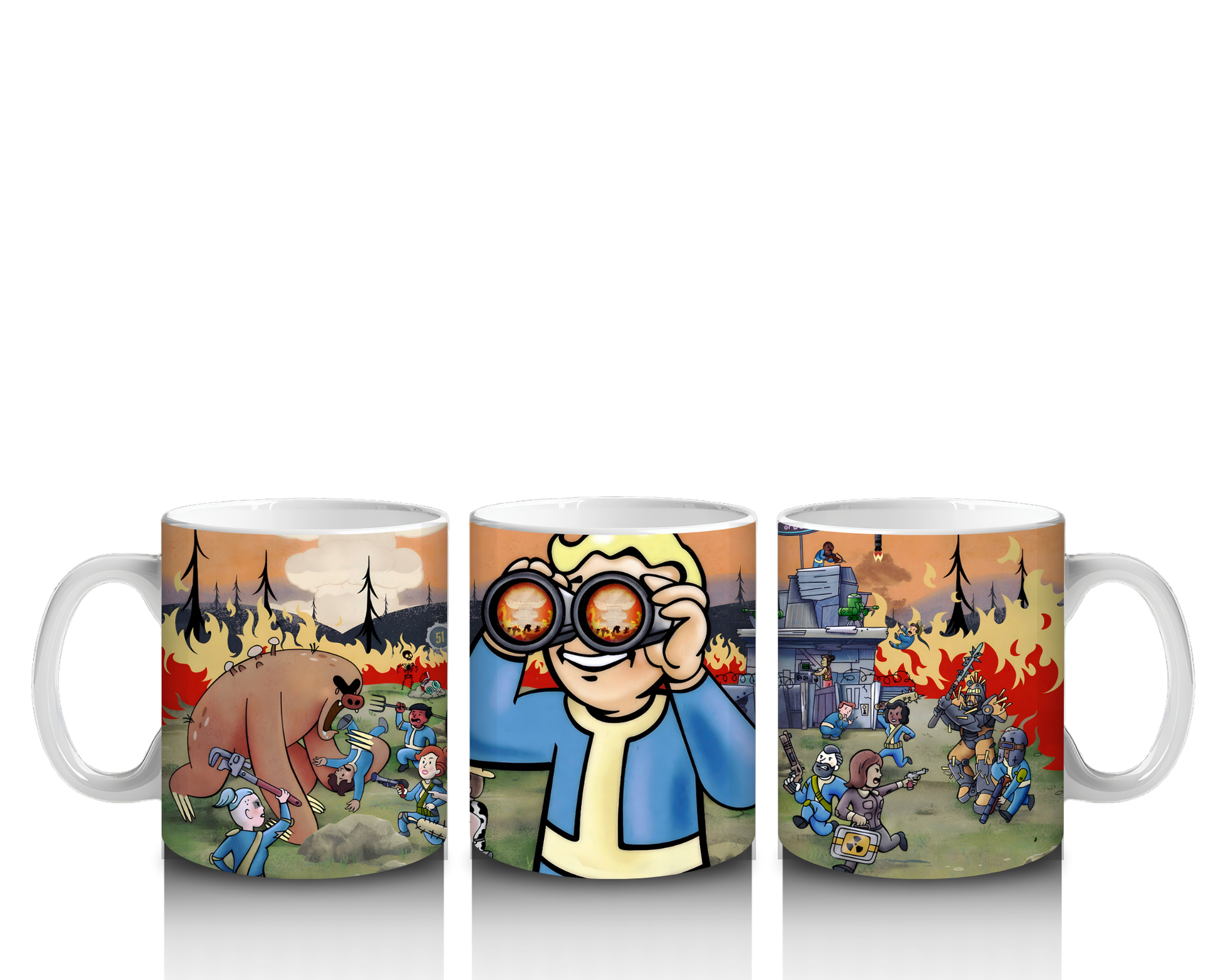 World on Fire Mug