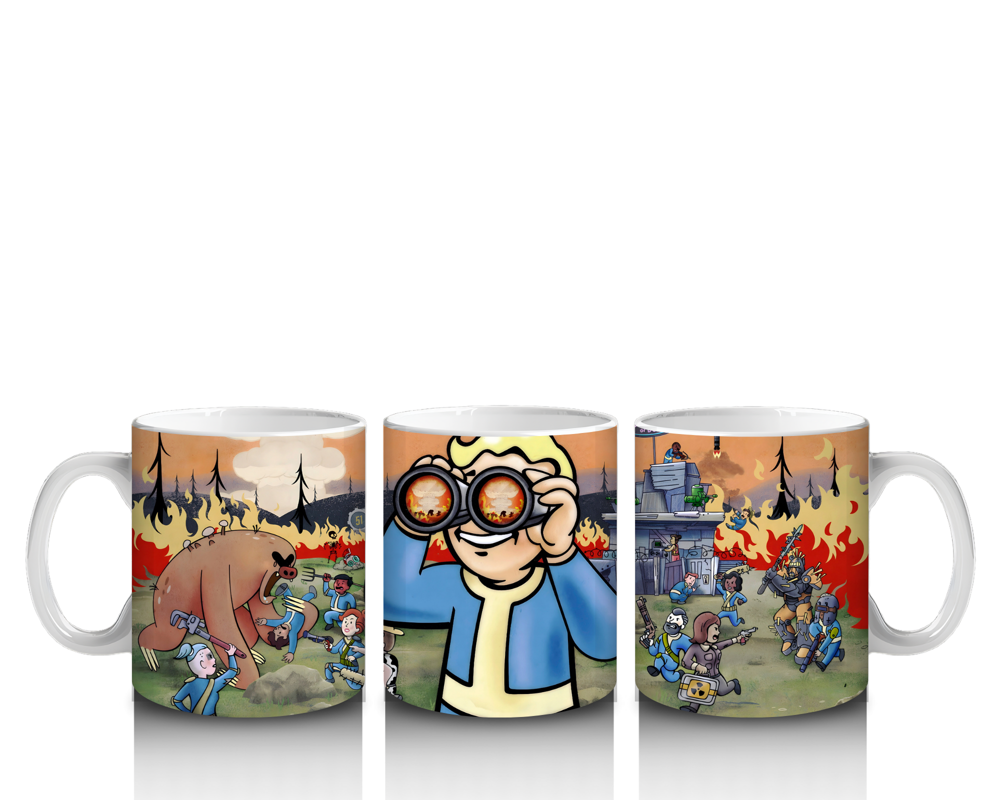 World on Fire Mug