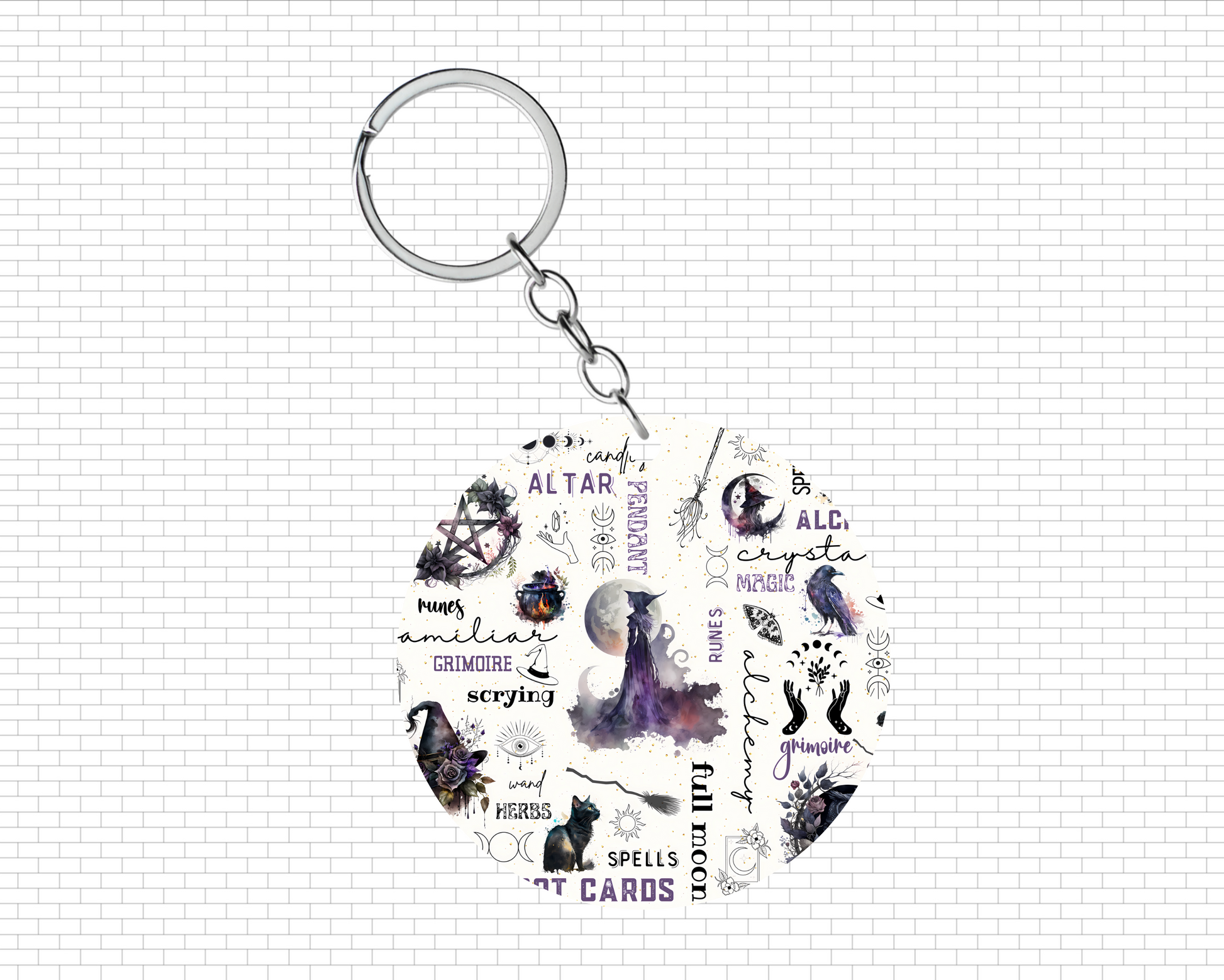 Witchy Keychain