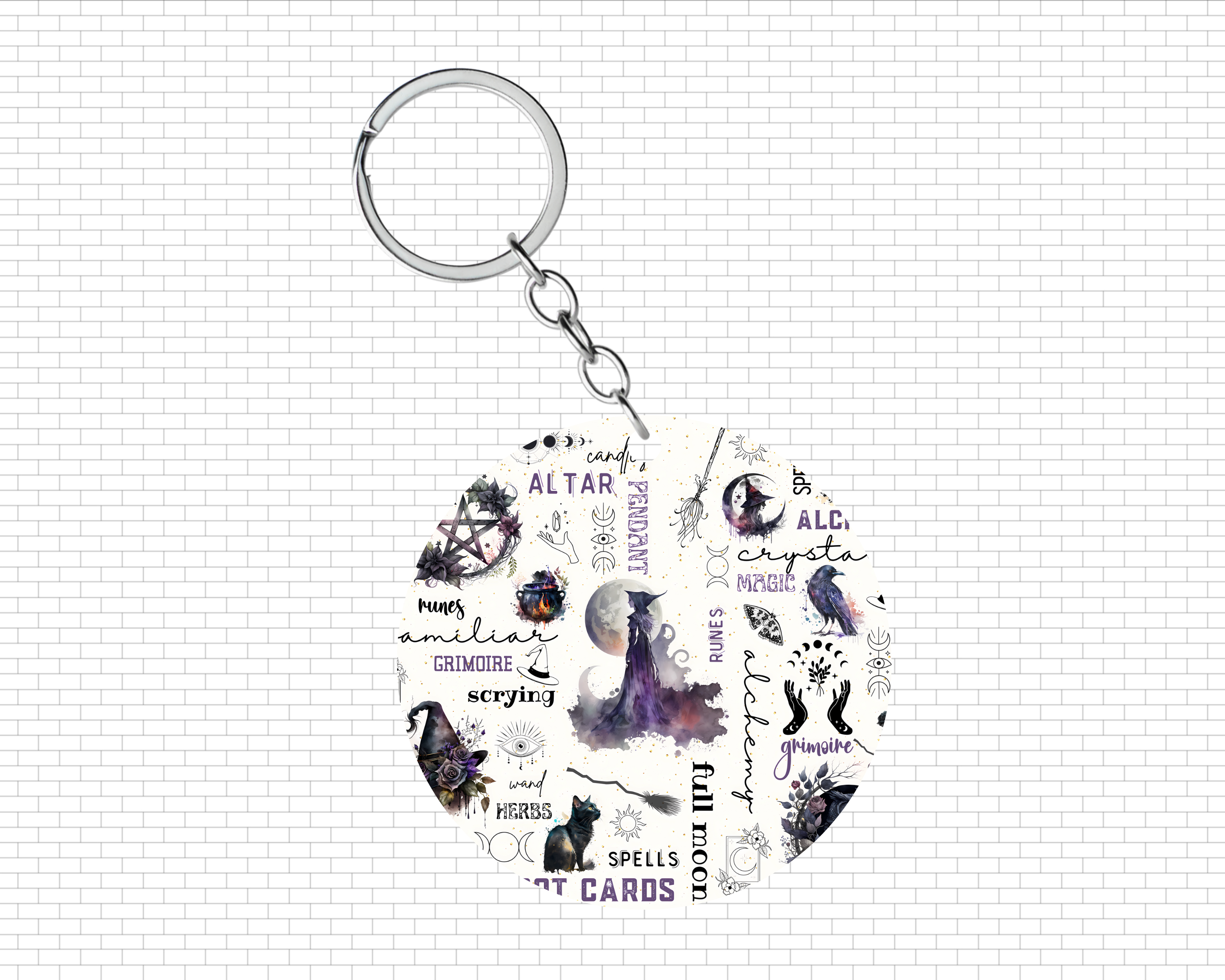Witchy Keychain