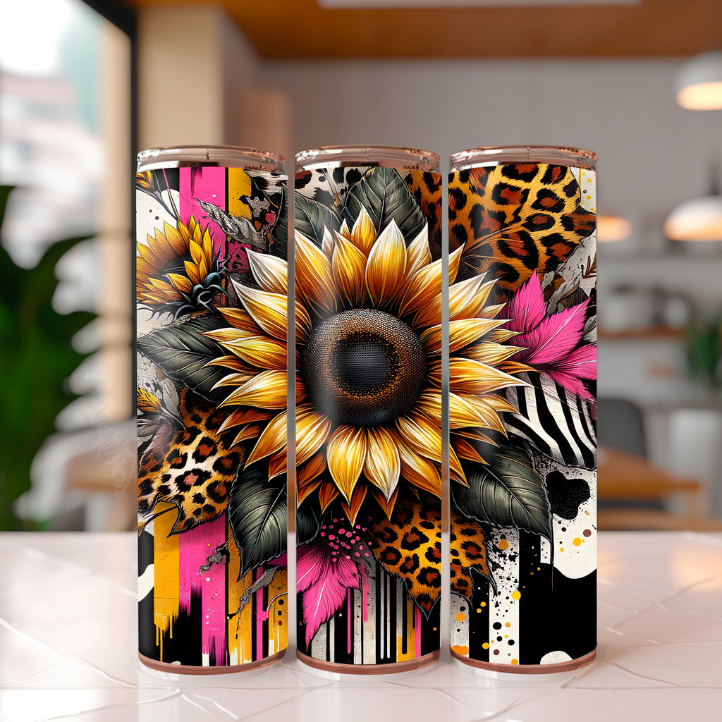 Country Sunflower Tumbler