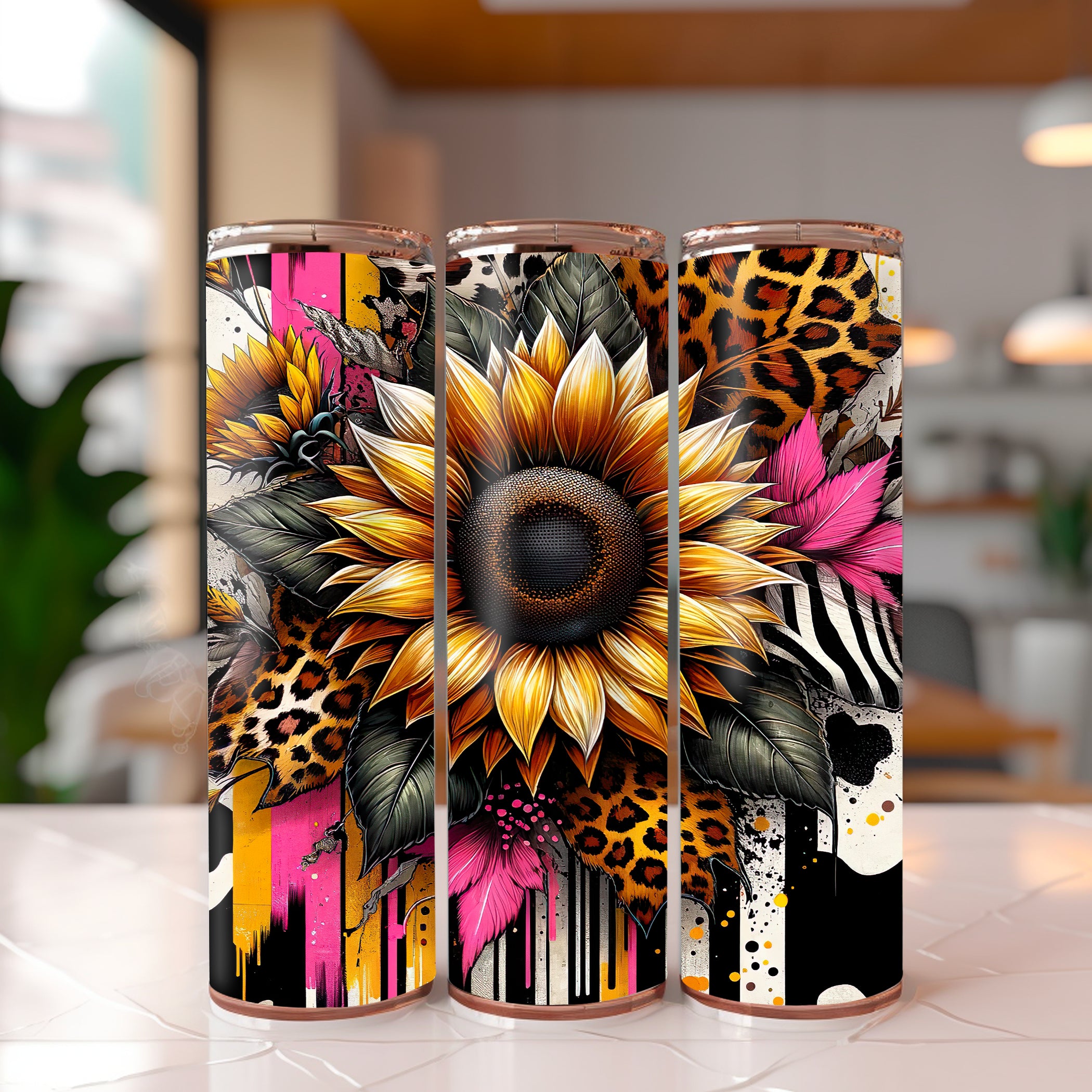 Country Sunflower Tumbler
