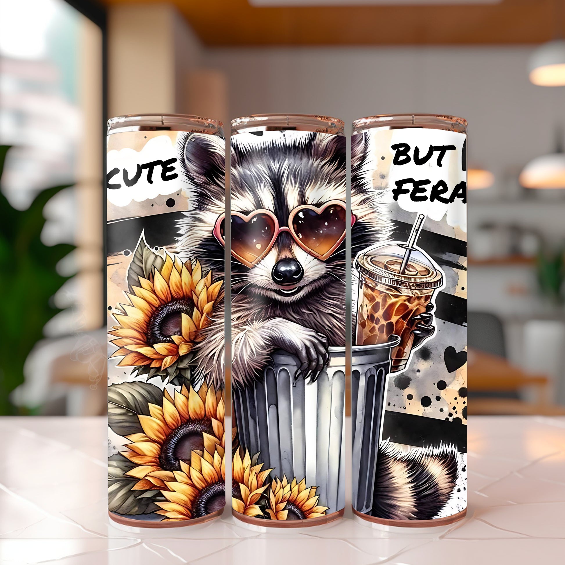 Cute but Feral Tumbler