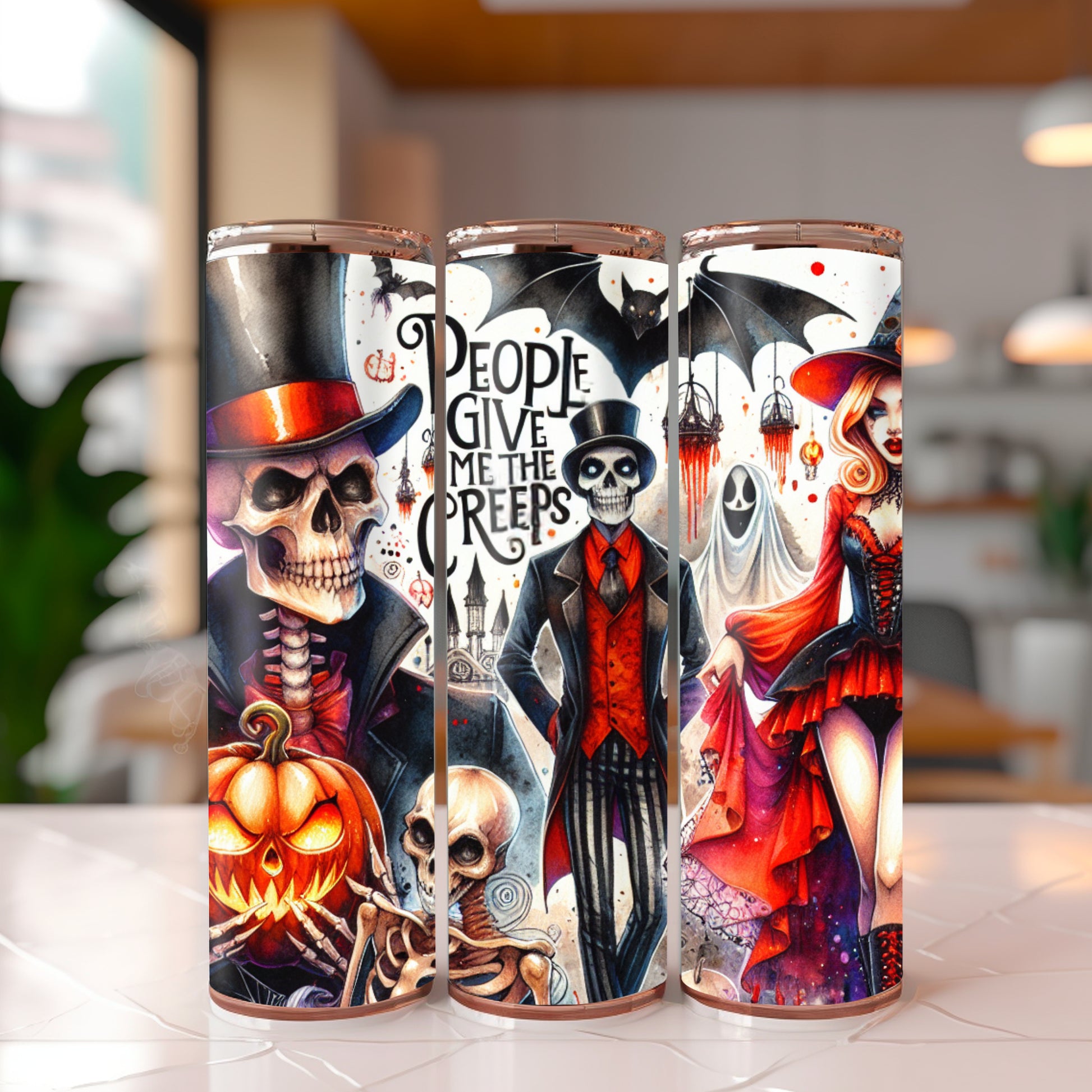 People give me the Creeps Tumbler