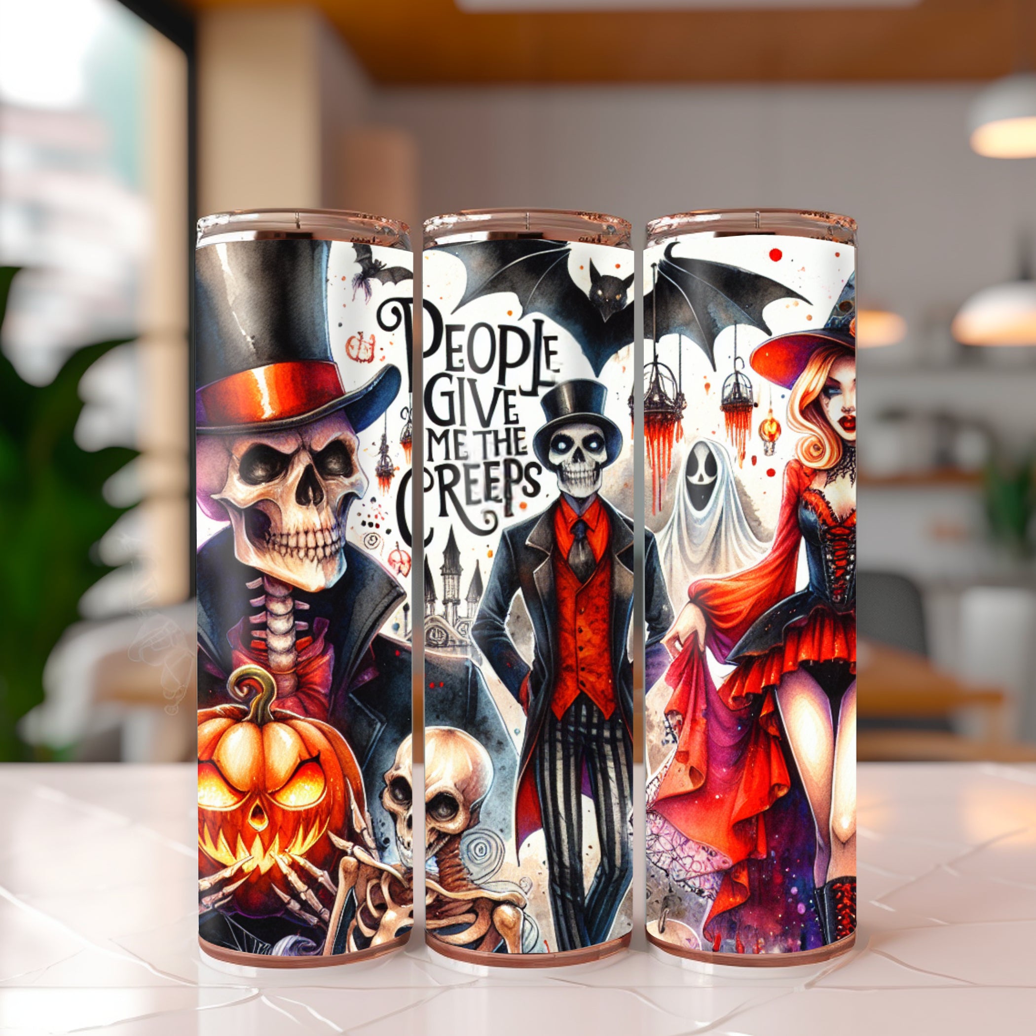 People give me the Creeps Tumbler
