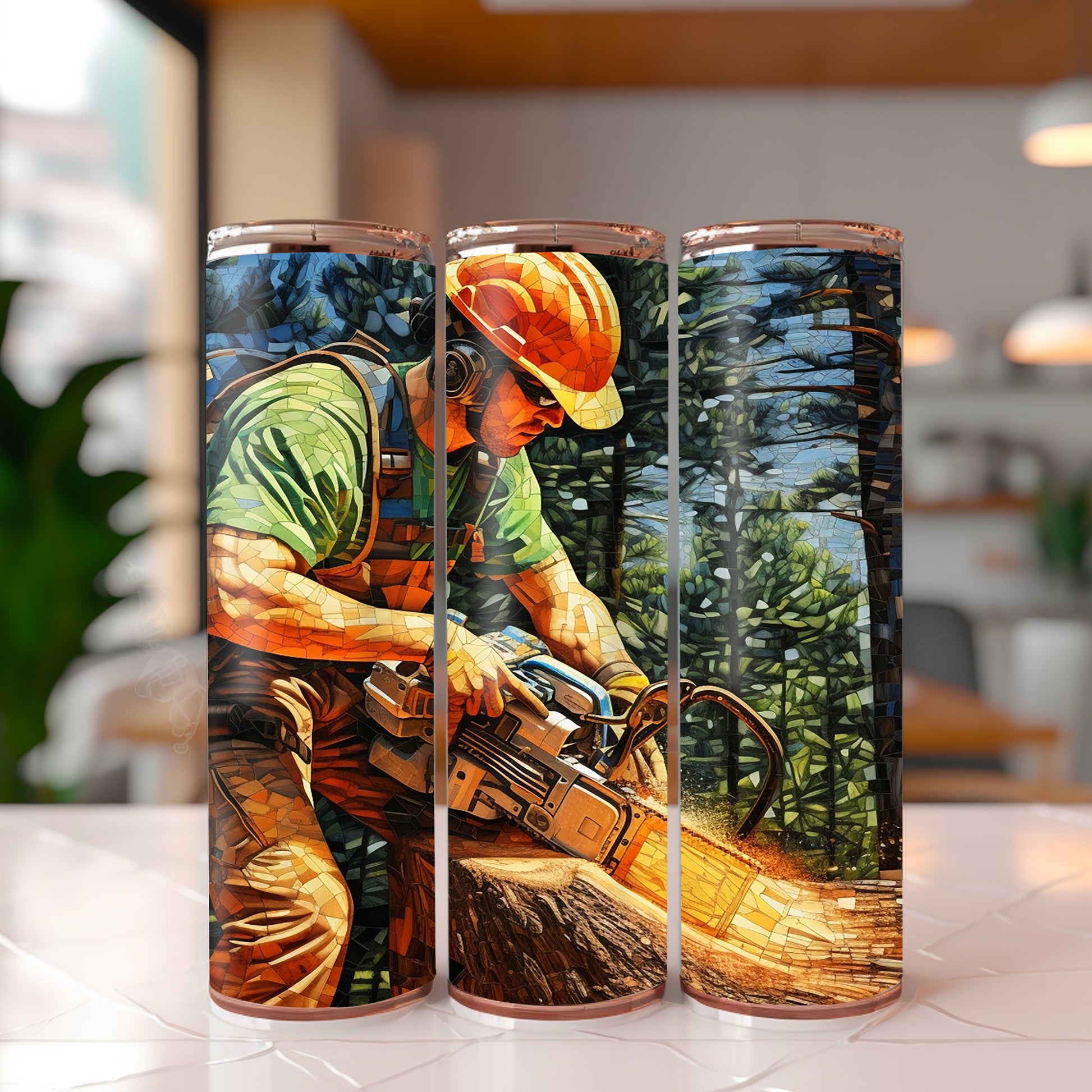 Tree Cutter Tumbler