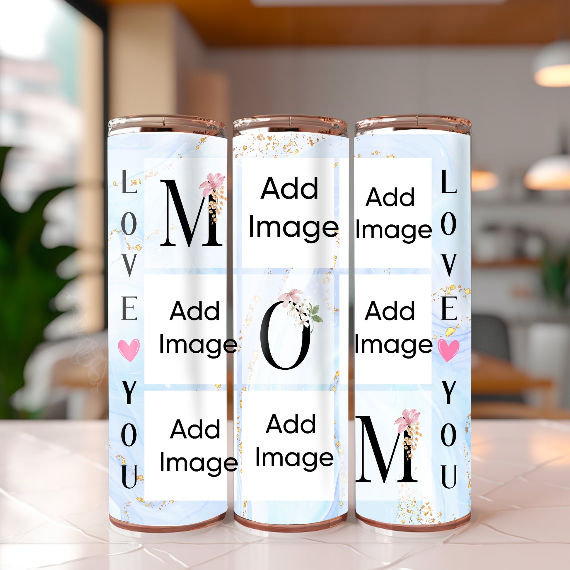 Love You Mom Tumbler