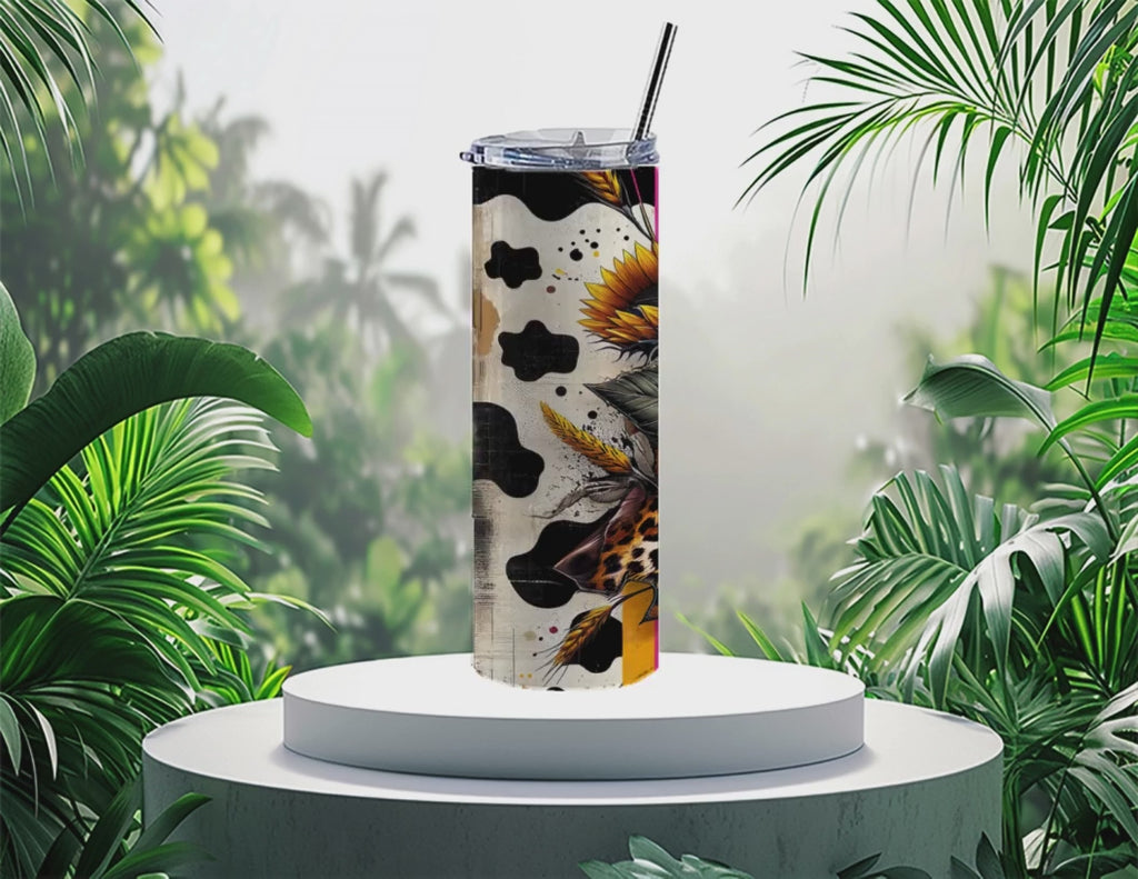 Country Sunflower Tumbler