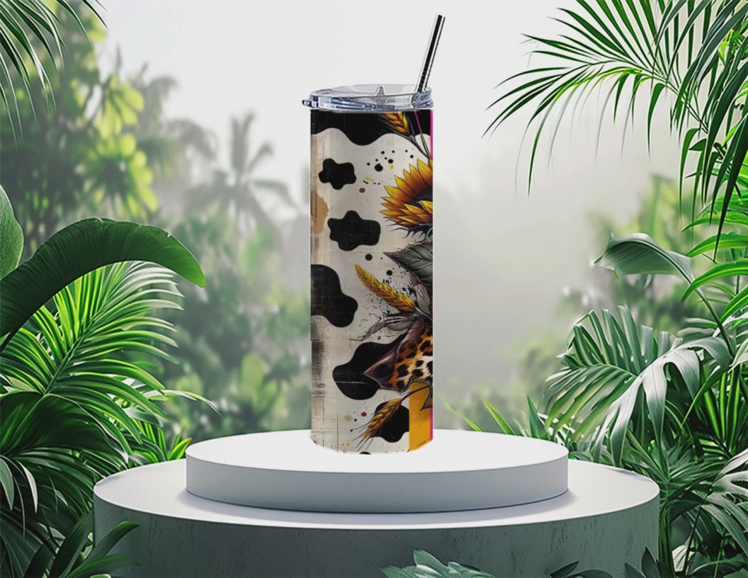 Country Sunflower Tumbler