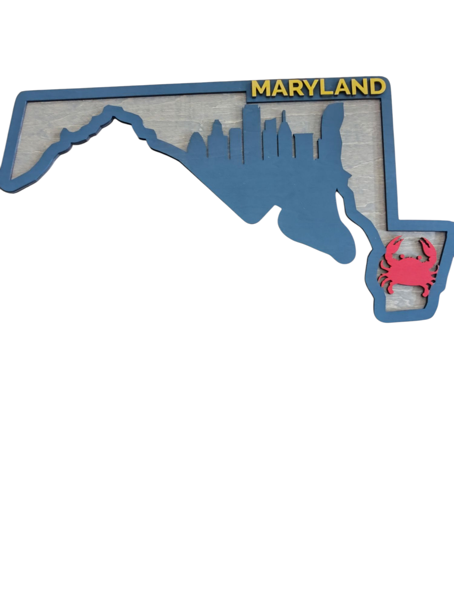 2-layer Maryland Wood Art