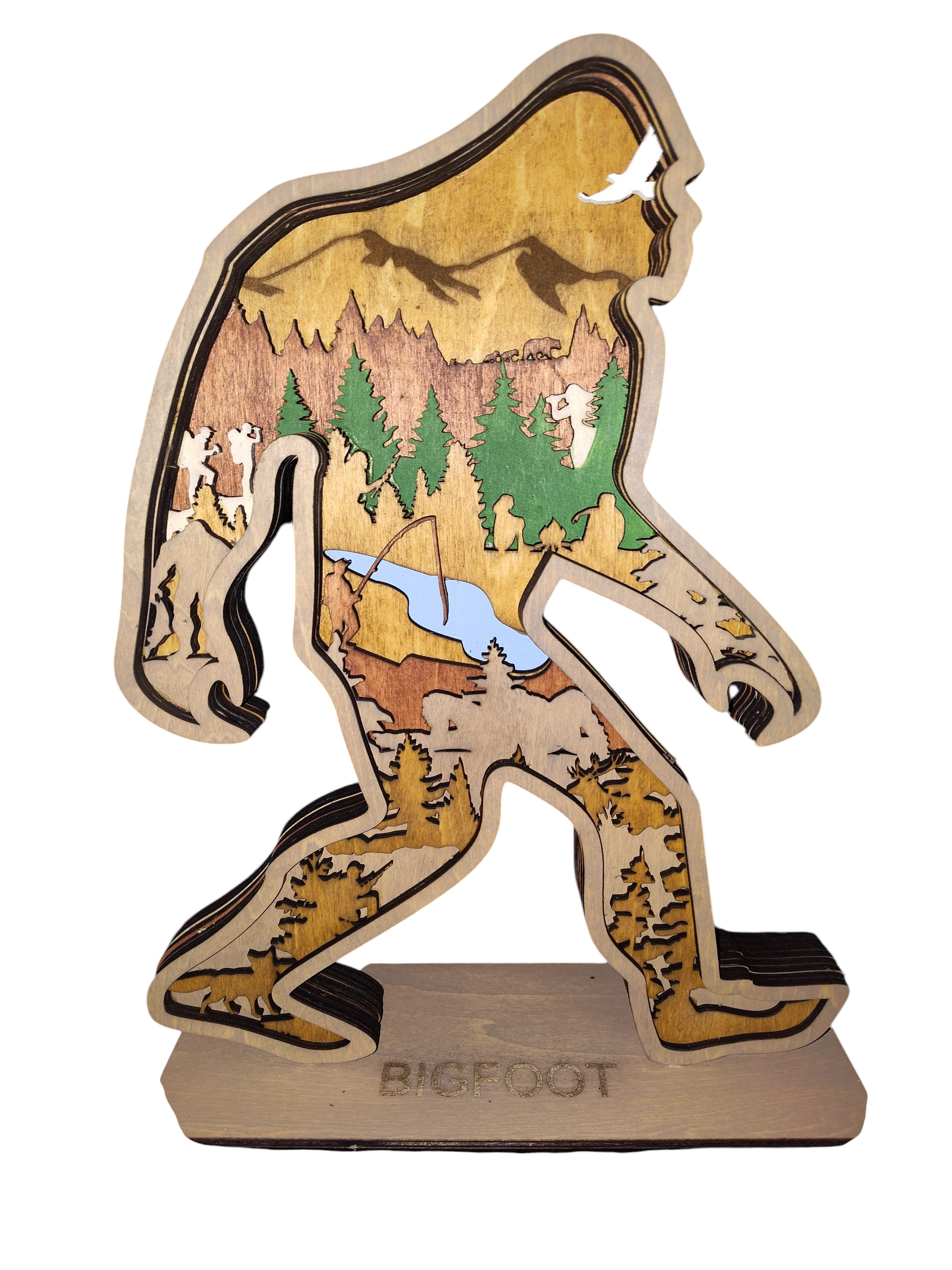 Bigfoot Forest Art