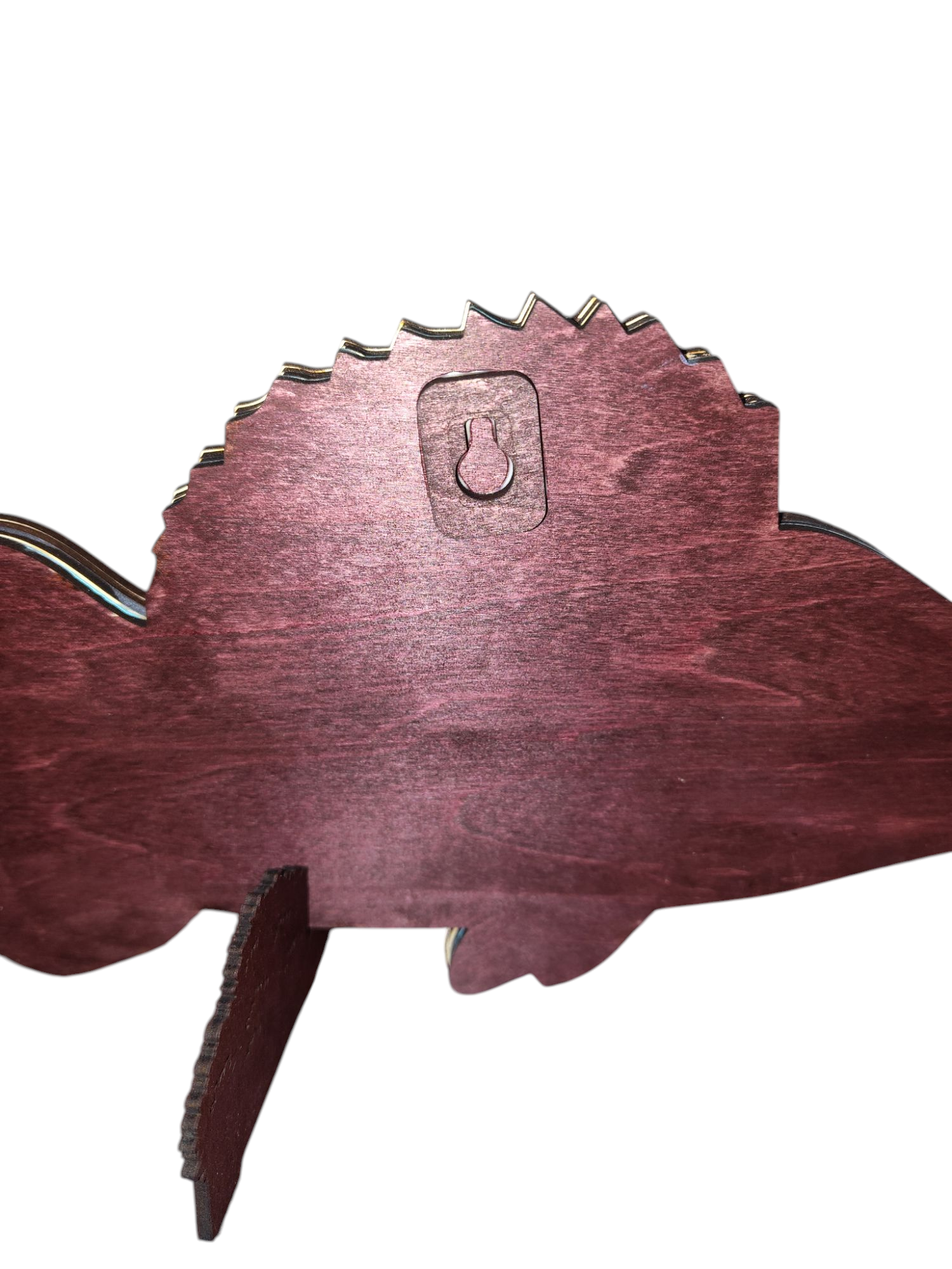 4 Layer Bass Fisherman Wood Art