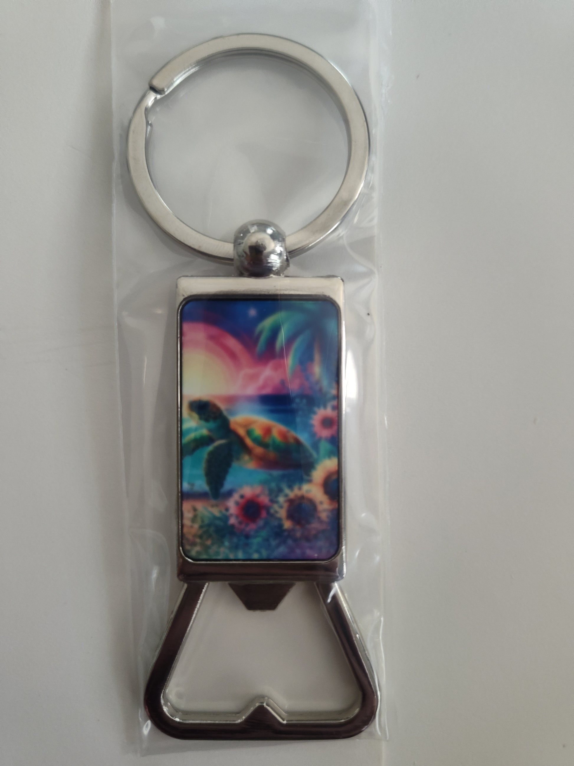 Turtle Bottle Opener Keychain