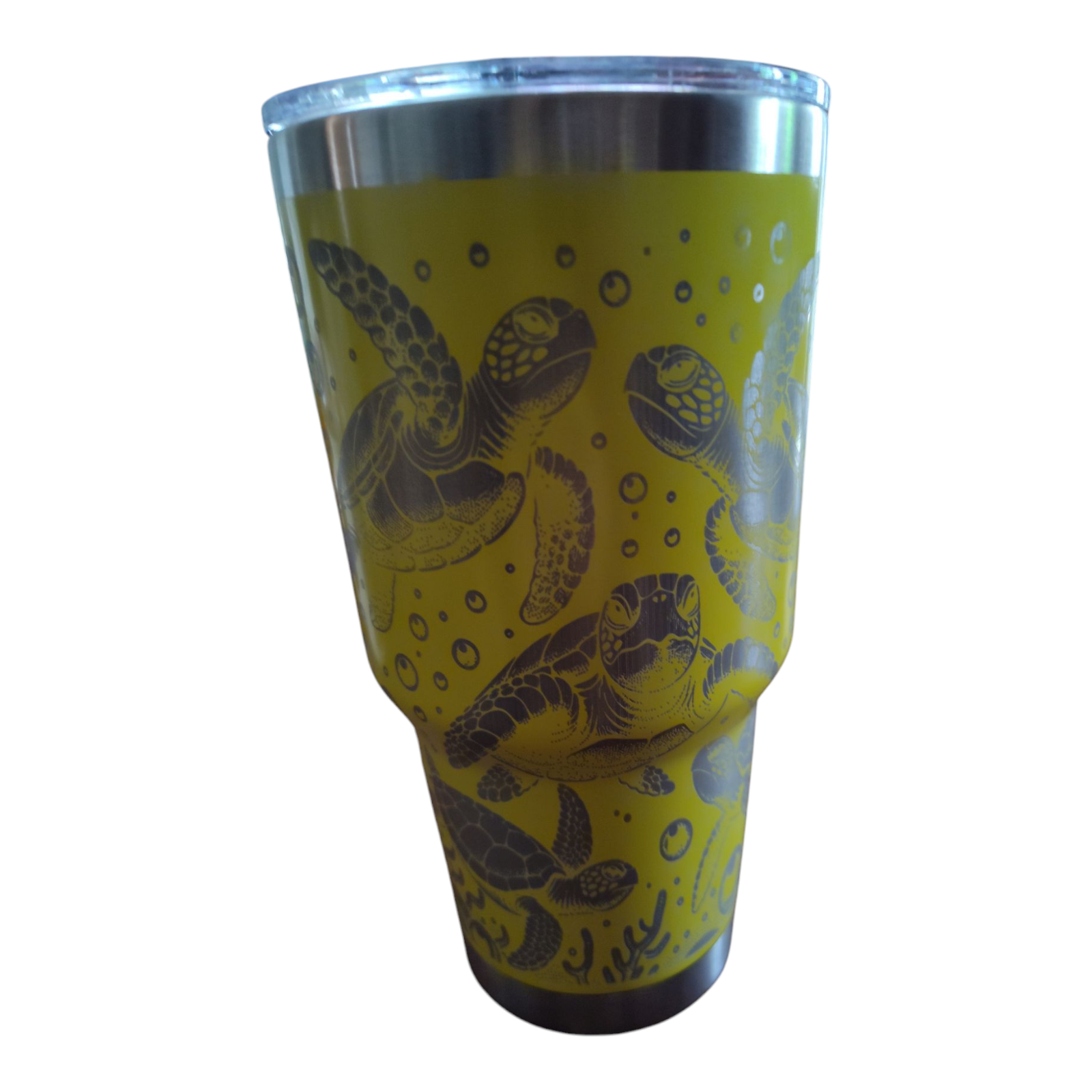 Turtle Engraved Tumbler