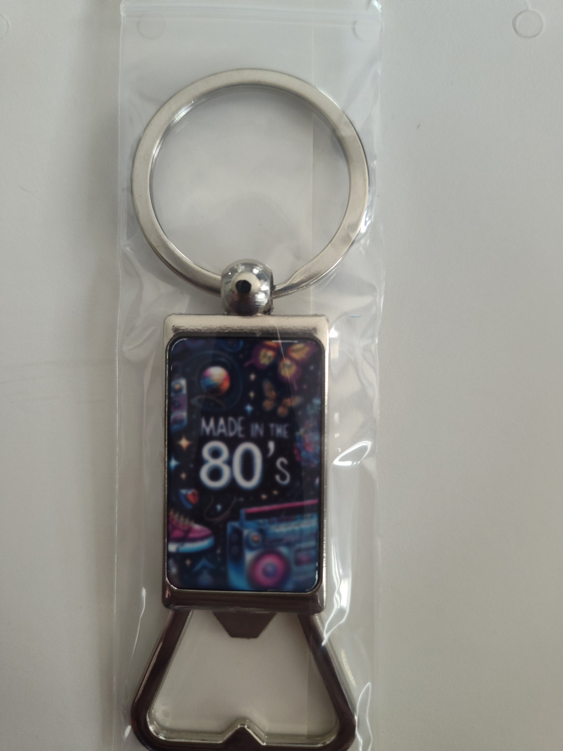 80s Baby Bottle Opener Keychain