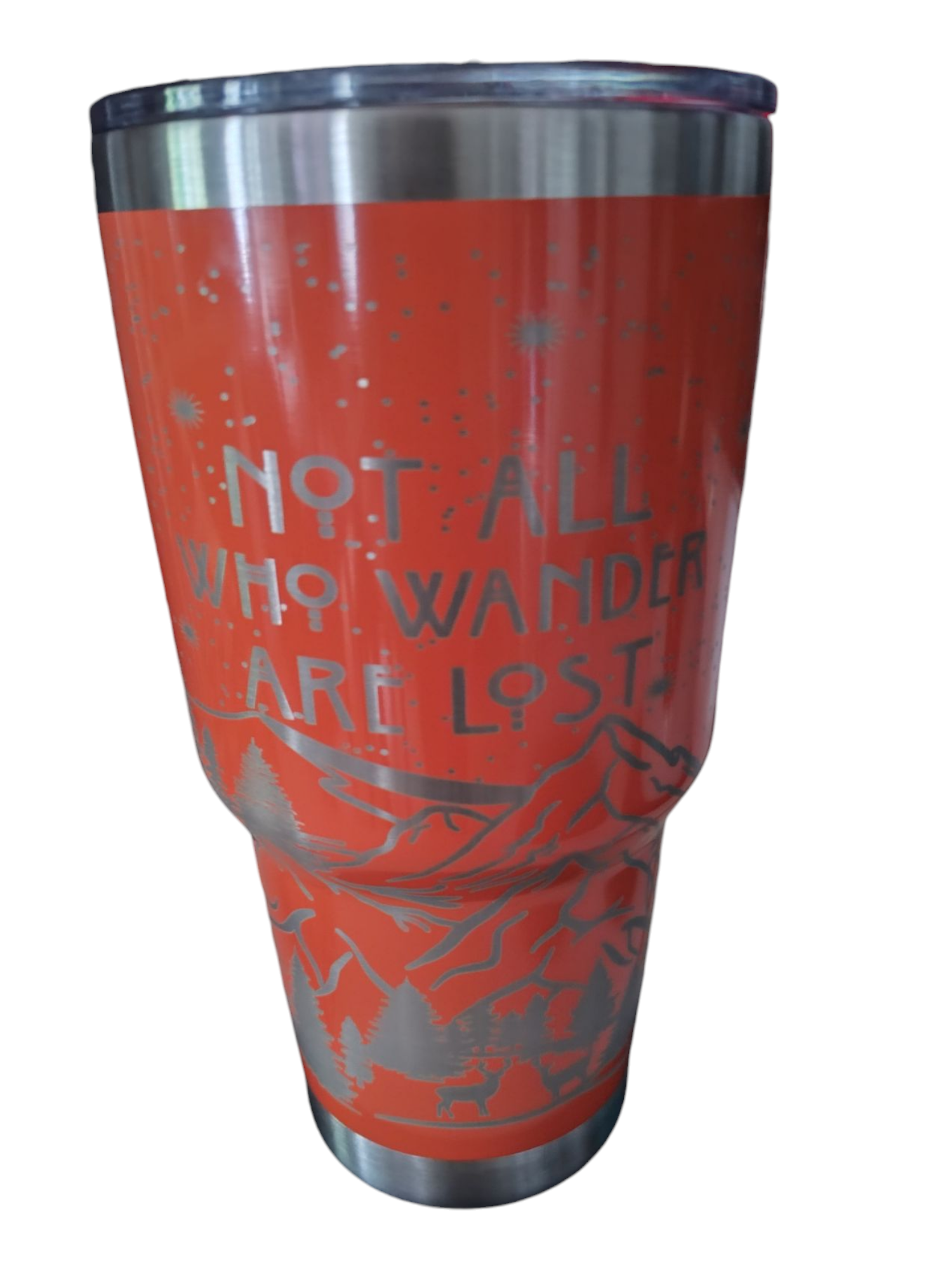 Not all who wander are lost Tumbler