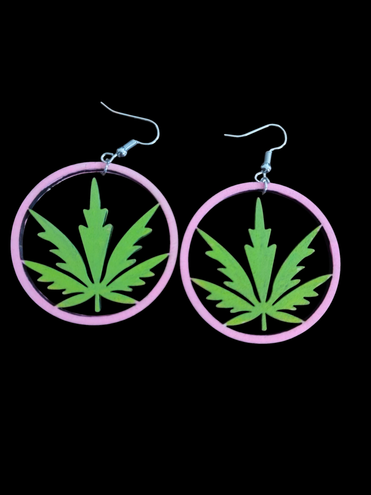 Cannabis Leaf Earrings